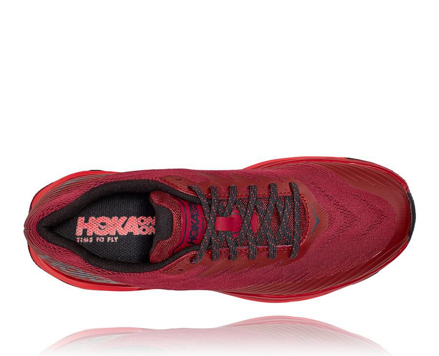 Hoka One One Trail Schoenen Heren - Torrent 2 - Rood - NU6597312